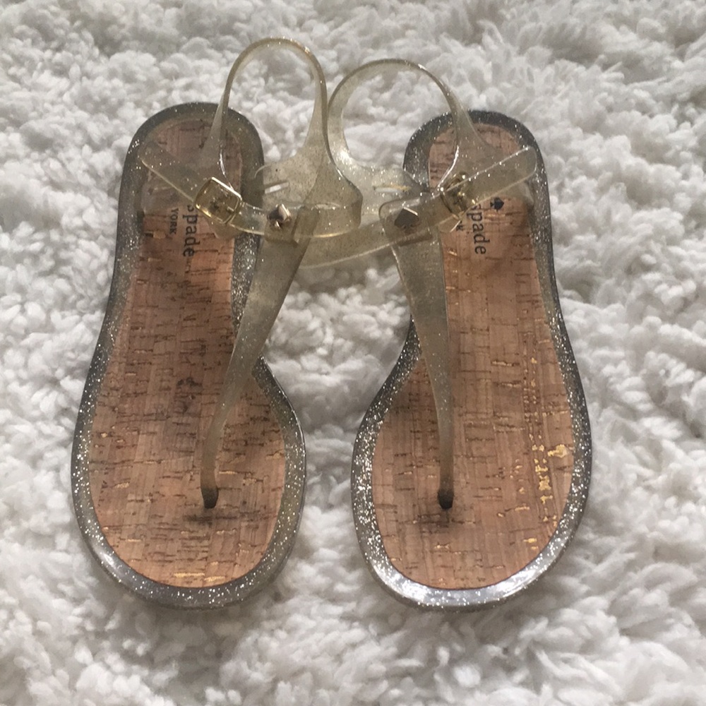 Adorable jelly Kate Spade sandals